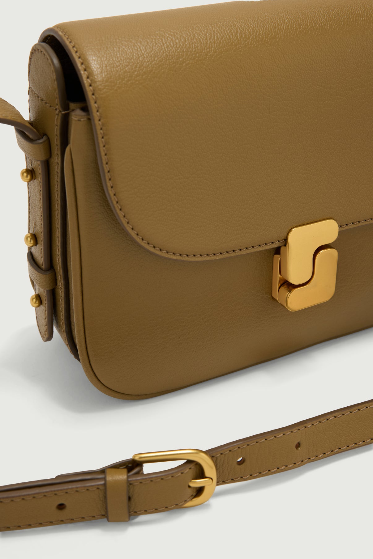 Sac Bellissima Mini - Bronze - Cuir - Femme vue 3