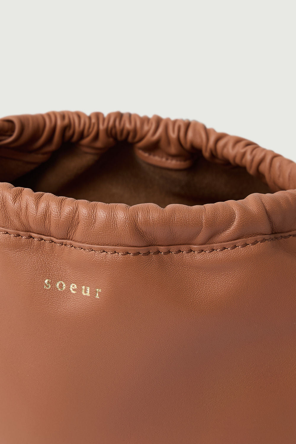Sac Suzette - Rose Blush - Cuir - Femme