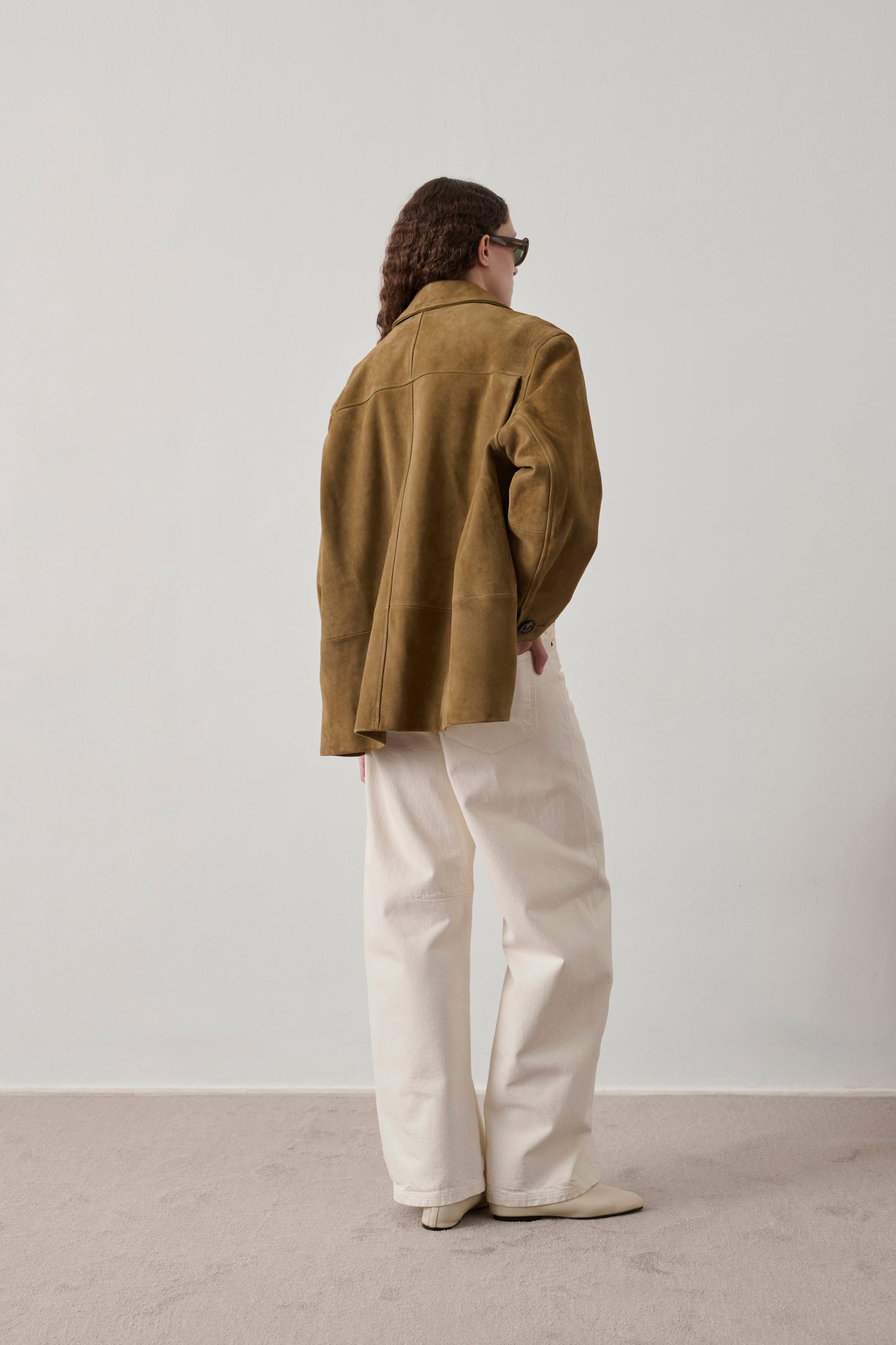 Blouson Vincenzo - Sable - Cuir - Femme